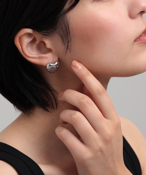 Plus Vendome ピアス BODY_ハートピアス レディース : ZOZOTOWN