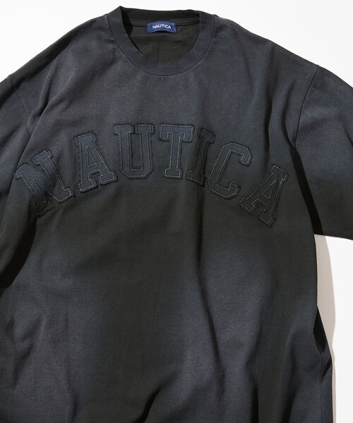 【アドミラル】スローガンアーチロゴTEE ☆新品・未使用 NAUTICA tシャツ NAUTICA/ノーティカ Garment Dyed Arch Logo S