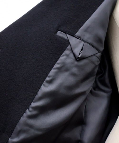 noise maker カシミア混チェスターコート ロングコート NOISE MAKER（ノイズメーカー）の「Cashmere chester coat（チェスター