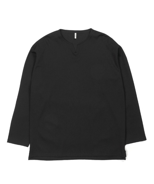 The DUFFER of ST.GEORGE tシャツ KEY NECK PONTE TEE