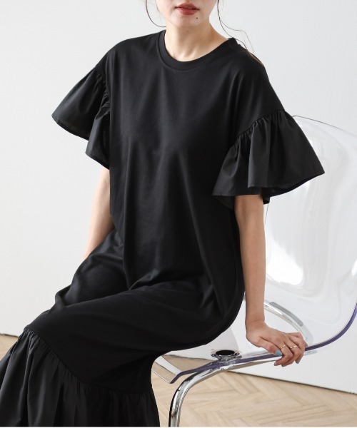 SUGAR BISKET（シュガービスケット） ワンピース フリルドッキング