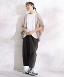 カーディガン スカシカーデ レディースの詳細画像2