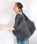 カーディガン スカシカーデ レディースの詳細画像5