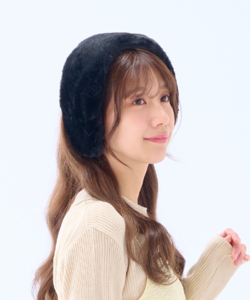 estaa（エスタ） 耳当て イヤーマフ イヤーマフラー 耳当て ”フェイク