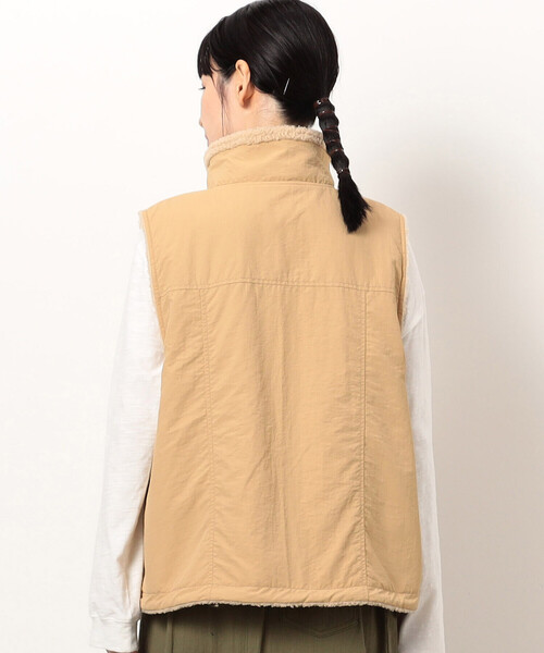 ベスト ジレ リバーシブルボアベスト レディース ベスト ジレ リバーシブル ボアベスト レディース : ZOZOTOWN