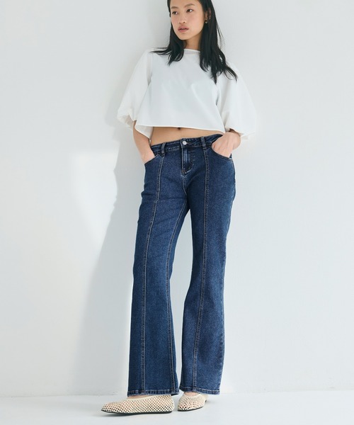 coca（コカ） ジーンズ デニム デニムパンツ ローライズストレッチ