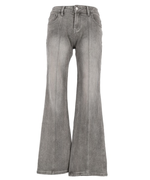 VUITTON ローライズジーンズ　レディース　マルチカラー louis-vuitton-wide-leg-graphic