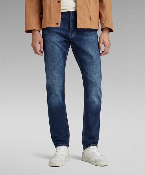 G-STAR RAW ジーンズ TRIPLE A ZIP STRAIGHT JEANS/ヴィンテージライク