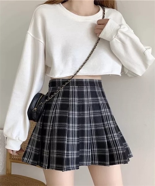 Dream garden（ドリームガーデン） スカート チェック柄 プリーツミニ