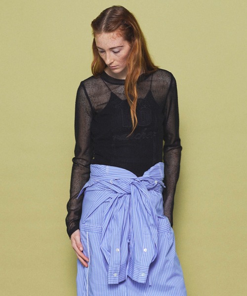 メゾンスペシャル　トップス MAISON SPECIAL tシャツ Power Mush Top/パワーメッシュトップ
