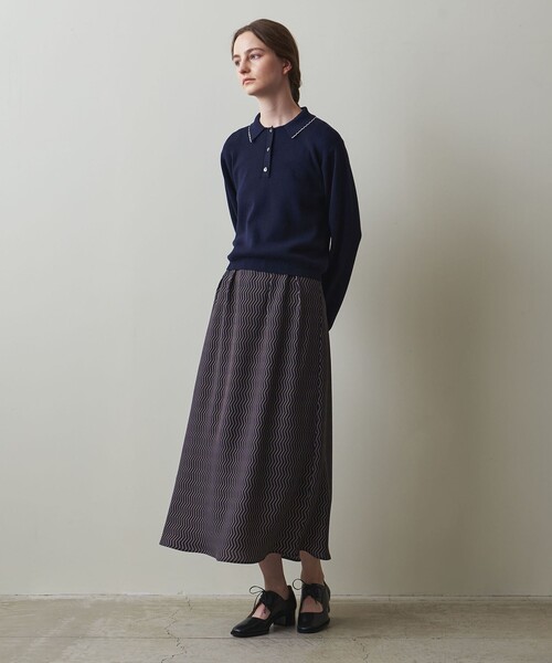 STEVEN ALAN スカート 「Steven Alan」ジグザグ プリント