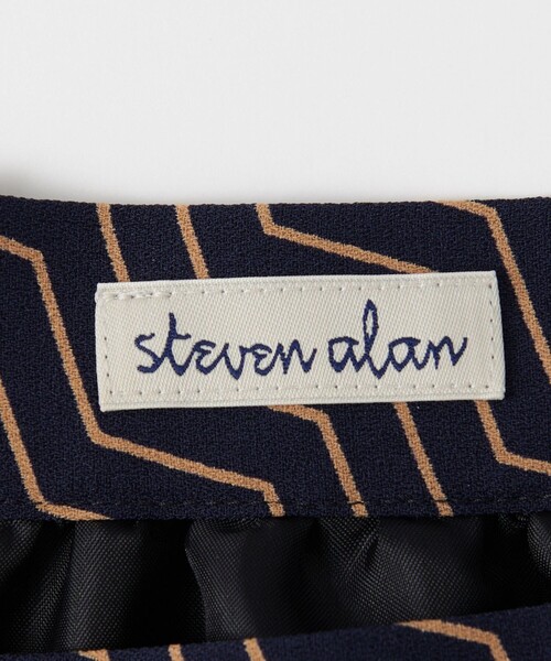 STEVEN ALAN スカート 「Steven Alan」ジグザグ プリント