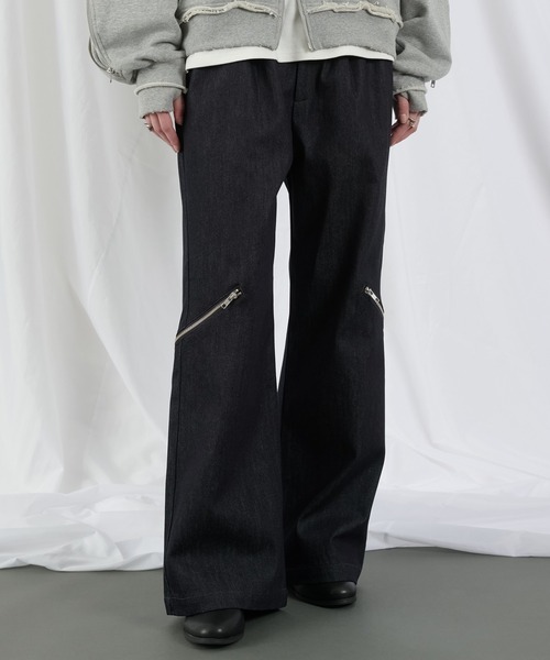 selle glant（セレグランテ） ジーンズ RIGID DENIM ZIP DESIGN PANTS