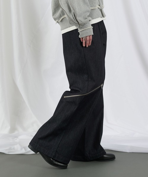 selle glant（セレグランテ） ジーンズ RIGID DENIM ZIP DESIGN PANTS