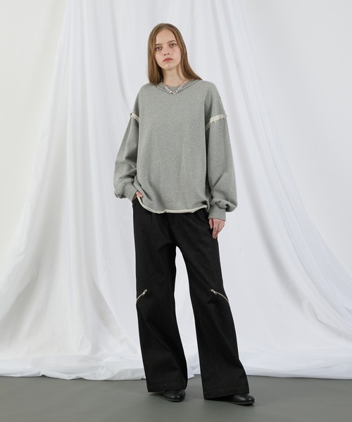 selle glant（セレグランテ） ジーンズ RIGID DENIM ZIP DESIGN PANTS