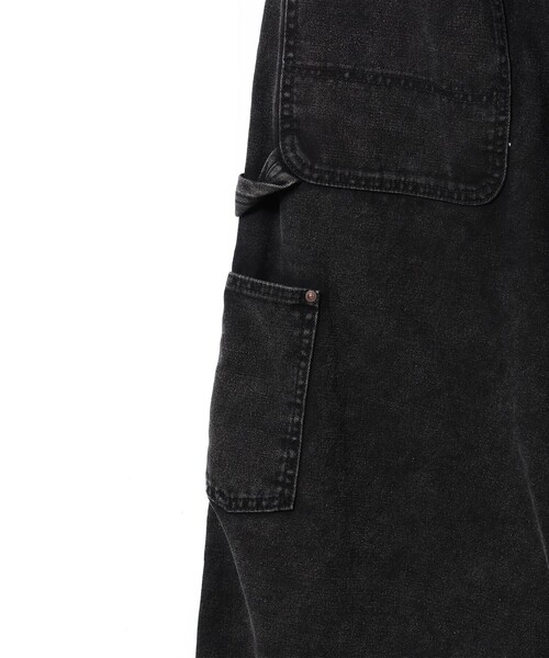 BEAMS BOYダブルニー ペインター パンツ　1 チャコールグレー BEAMS BOY（ビームス ボーイ）12オンス デニム ペインター