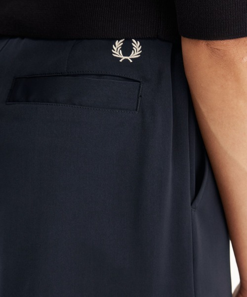 FREDPERRY☆ウィメンズ プリーツショートパンツ FRED PERRY スウェットパンツ ジャージ Pleated Shorts