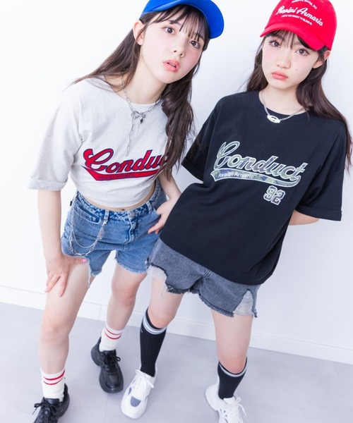 パンツ ダメージデニムショートパンツ キッズ 子供服 女の子 | repipi armario | 18