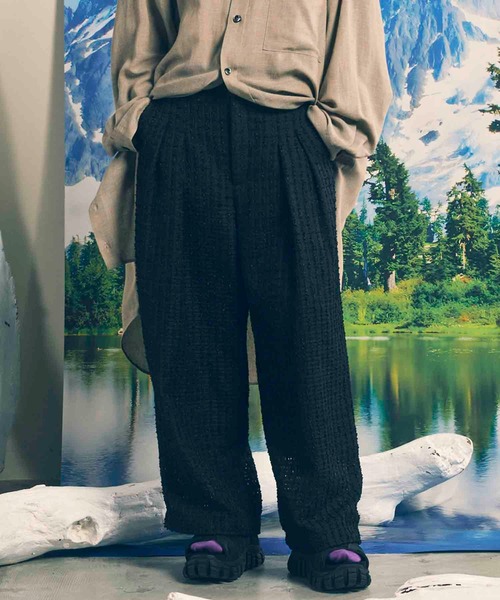 MAISON SPECIAL（メゾンスペシャル） スラックス 「UNISEX」「LIMITED