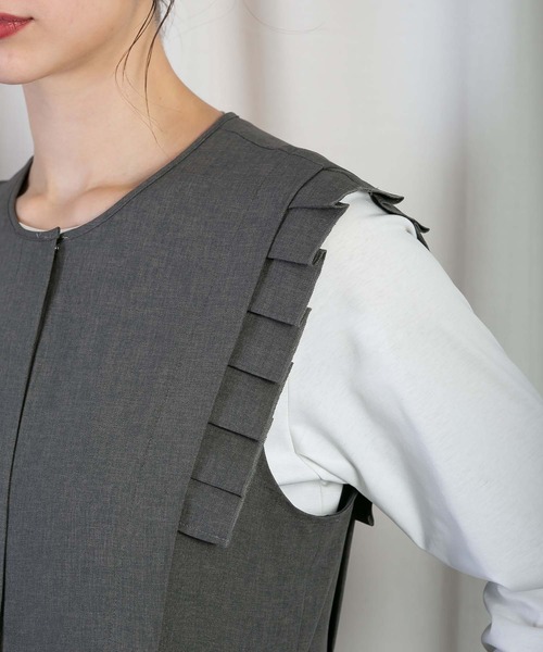 RAW FUDGE（ローファッジ） オールインワン プリーツスリーブ