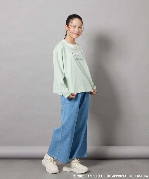 a.v.v tシャツ 「140-150」「ポチャッコ」レイヤード風ロンT
