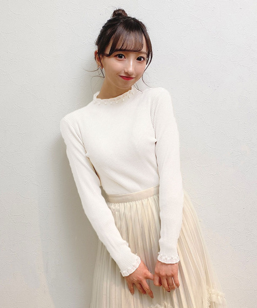 「titty&Co. PETIT」 長袖ニット FREE ブラック レディース_画像2