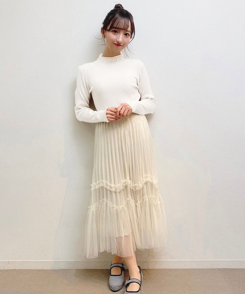 「titty&Co. PETIT」 長袖ニット FREE ブラック レディース_画像4