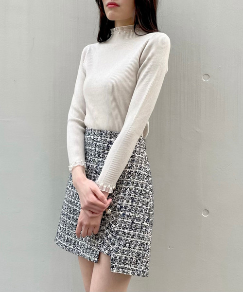 「titty&Co. PETIT」 長袖ニット FREE ブラック レディース_画像6