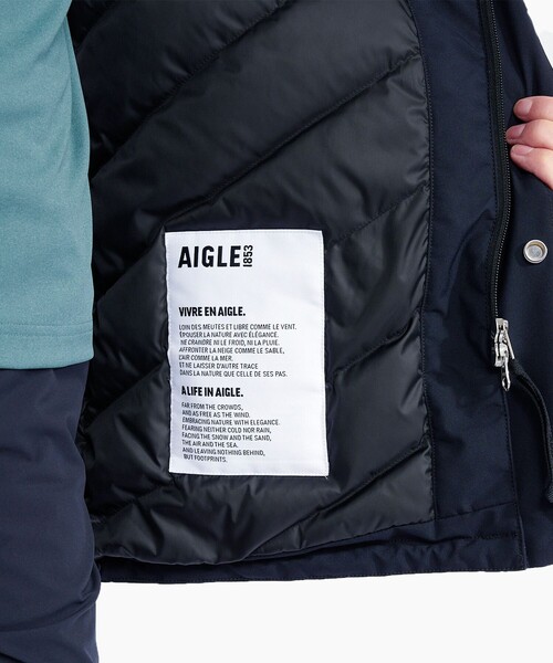 ダウンジャケット ダウン 防水 透湿 防風 GORE-TEX ゴアテックス フーデッドダウンジャケット RP メンズの画像