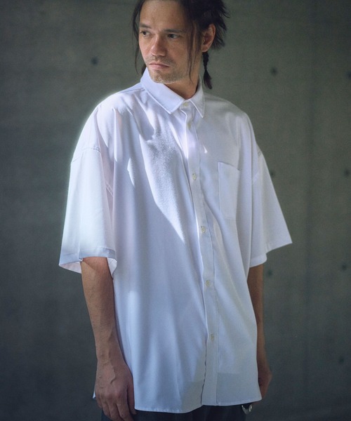 ADAM PATEK シャツ ADAMPATEK/ap embroidery short sleeve shirt