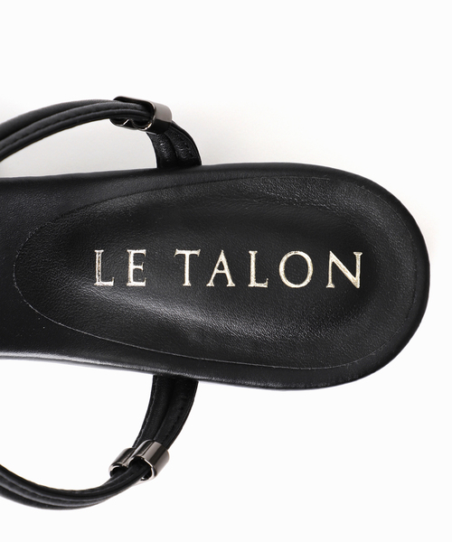 LE TALON サンダル 「追加」3.5cmスクエア2WAYサンダル