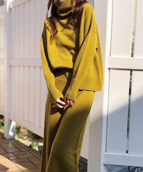 「BANNER BARRETT」 タートルネックニット 38 ベージュ レディース_画像5