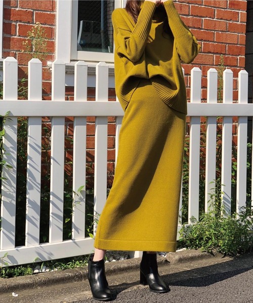 「BANNER BARRETT」 タートルネックニット 38 ベージュ レディース_画像7