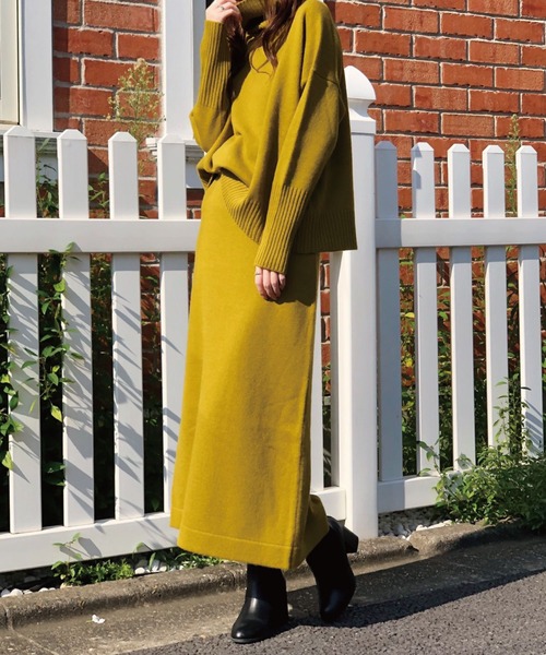 「BANNER BARRETT」 タートルネックニット 38 ベージュ レディース_画像8