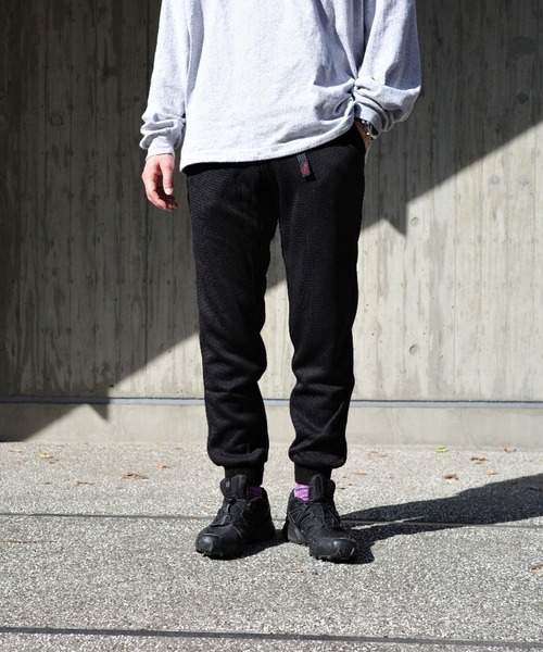 24年　GRAMICCI × BEAMS GOLF　イージーパンツ　黒 鉄板イージーパンツ〜GRAMICCI（グラミチ）〜｜ビームス 福岡｜BEAMS