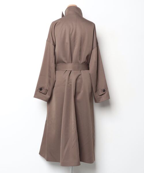 「allureville」 トレンチコート 2 ブラウン レディース_画像2