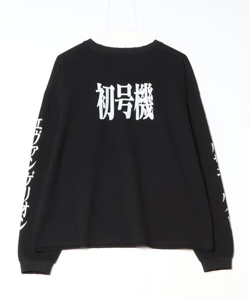 tシャツ 「evangelion x little sunny bite」 long tee レディース メンズ Little sunny bite tシャツ 「evangelion x little bite」 long