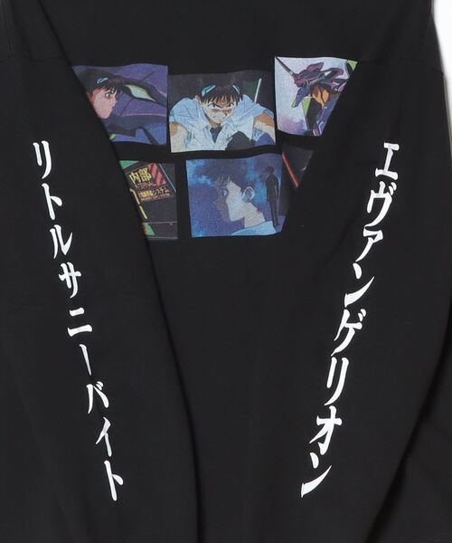 Little sunny bite tシャツ evangelion x little long tee