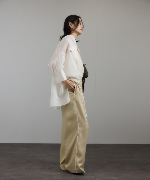 SALON adam et rope'（サロン アダム エ ロペ） パンツ サイドレース