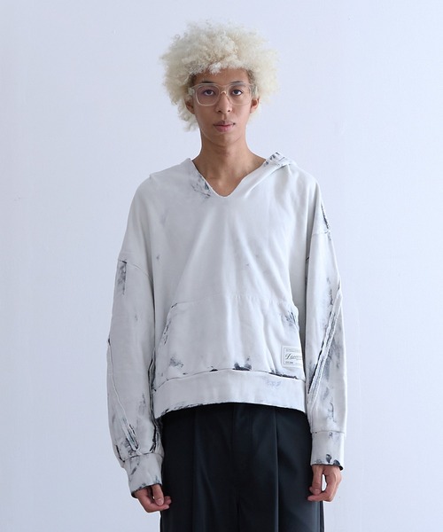 DISCOVERED（ディスカバード） パーカー DISCOVERED BLEACH PULL