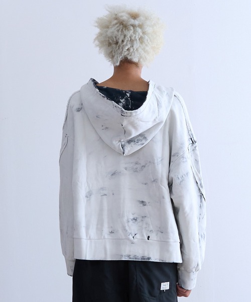 DISCOVERED（ディスカバード） パーカー DISCOVERED BLEACH PULL