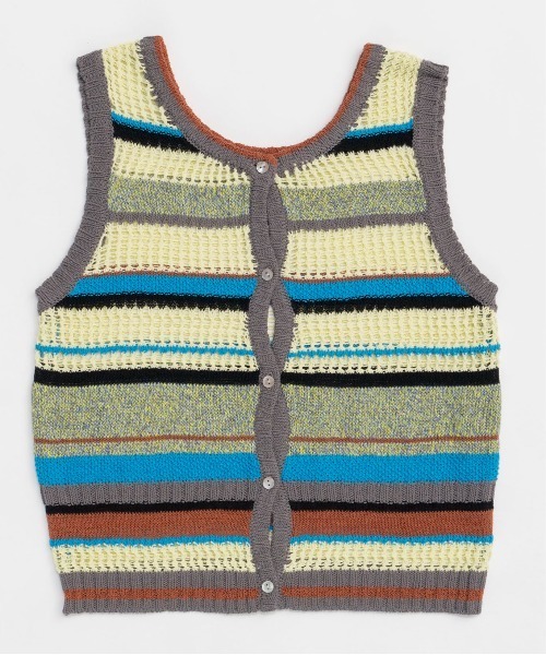 Maison Special ピンク　ベスト MM6 Maison Margiela ロゴ ベスト | ピンク | FARFETCH JP