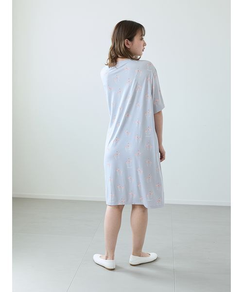 Amazon.co.jp: [ジェラート ピケ] リゾート布帛ワンピース