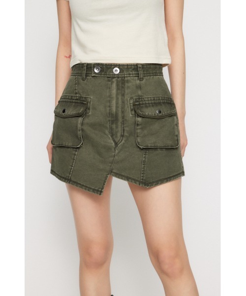 LAGUA GEM MILITARY POUCH SET ショートパンツ　黒 LAGUA GEM | MILITARY POUCH SET ショートパンツ (ショート