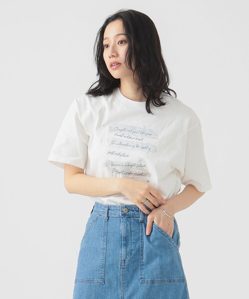 即日発送B'zUNITE02 ロゴプリント Tシャツ ダークグレー　L セール】ピグメントアソートロゴプリントTシャツ24FW（Tシャツ