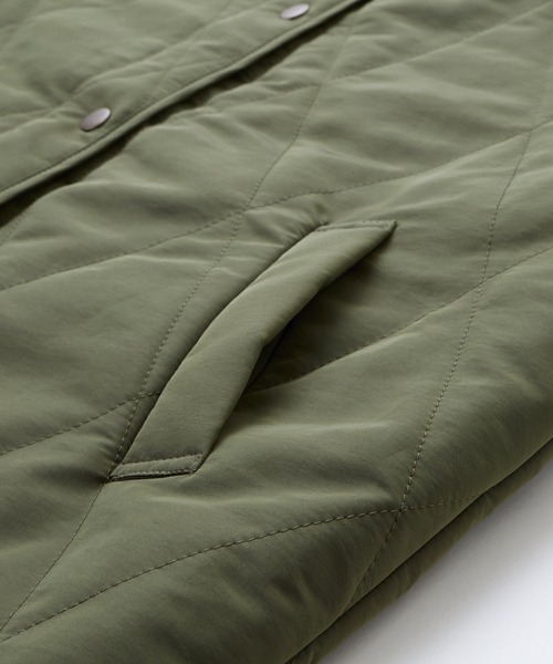 「BONLECILL」 中綿ブルゾン FREE カーキ レディース_画像3