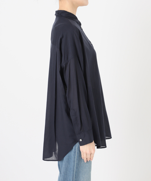 Spick＆Span ブラウス シャツ シアーカシュクールシャツ