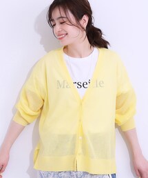 SHOO・LA・RUE（シューラルー） カーディガン 「洗える」ナチュラルな