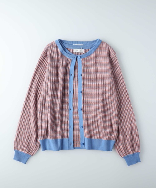 「Right-on」 「remal」ニットアンサンブル フリー グリーン レディース_画像2