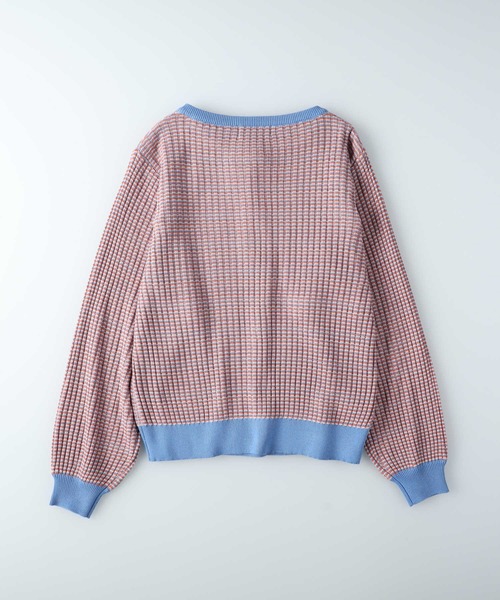 「Right-on」 「remal」ニットアンサンブル フリー グリーン レディース_画像3